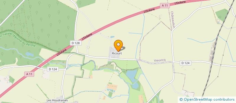localisation de l'entreprise 524 353 109 à MONTIGNY-LE-CHARTIF