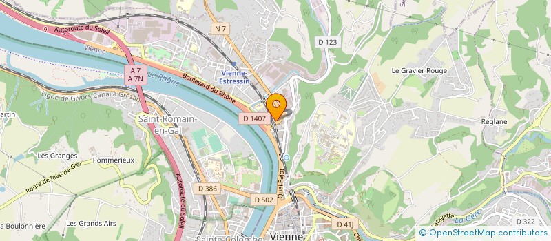 localisation de l'entreprise 524 359 411   VIENNE