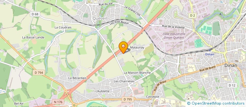 localisation de l'entreprise 524 361 573   PERROS-GUIREC