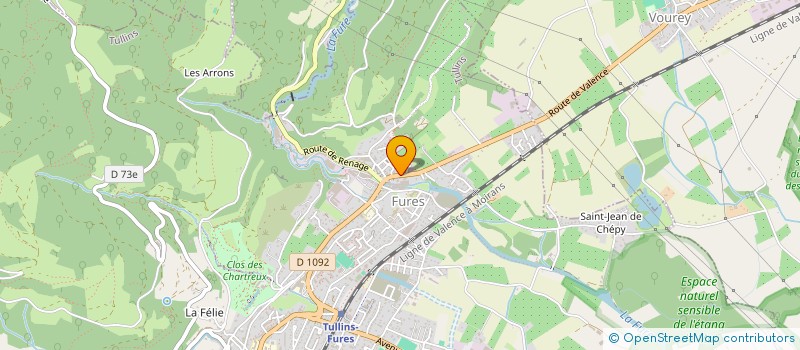 localisation de l'entreprise 524 371 176   TULLINS