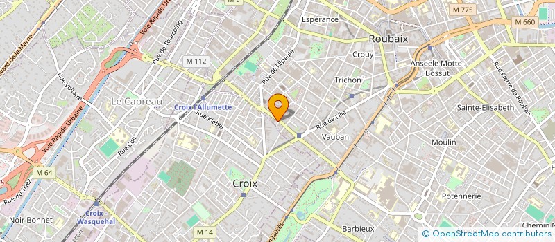 localisation de l'entreprise 524 373 297   ROUBAIX