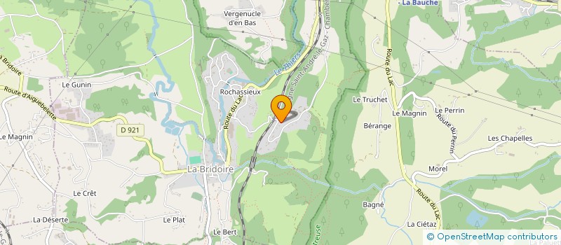 localisation de l'entreprise 524 376 670   LA BRIDOIRE