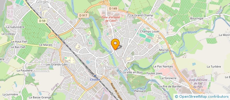 localisation de l'entreprise 524 388 808   SAINT-ETIENNE