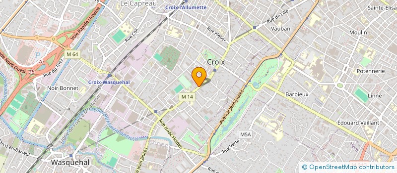 localisation de l'entreprise 524 405 370  à CUCQ