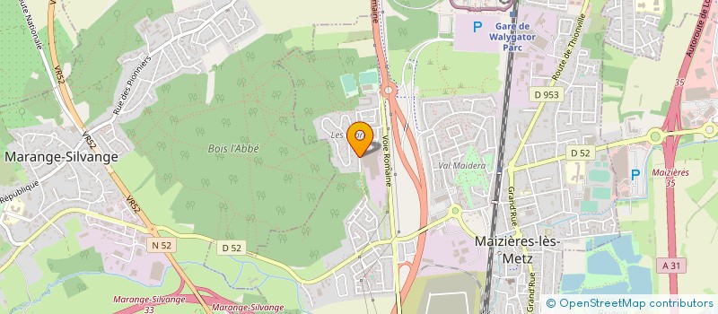 localisation de l'entreprise 524 426 426   MAIZIERES-LES-METZ