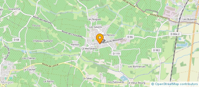 localisation de l'entreprise 524 427 697   LANCIE