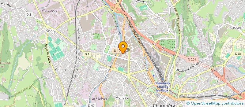 localisation de l'entreprise 524 429 925   CHAMBERY