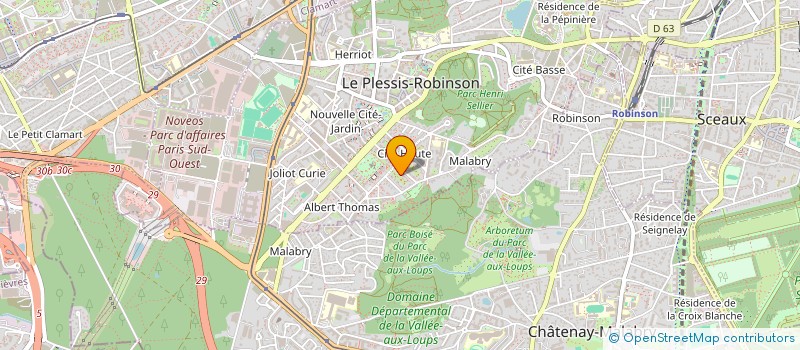 localisation de l'entreprise 524 431 236   LE PLESSIS-ROBINSON