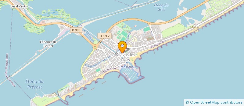 localisation de l'entreprise 524 431 251  à PALAVAS-LES-FLOTS