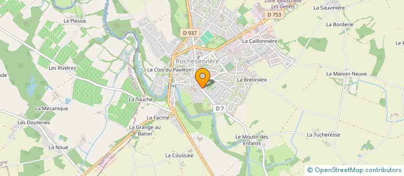 localisation de l'entreprise 524 453 768 à NANTES