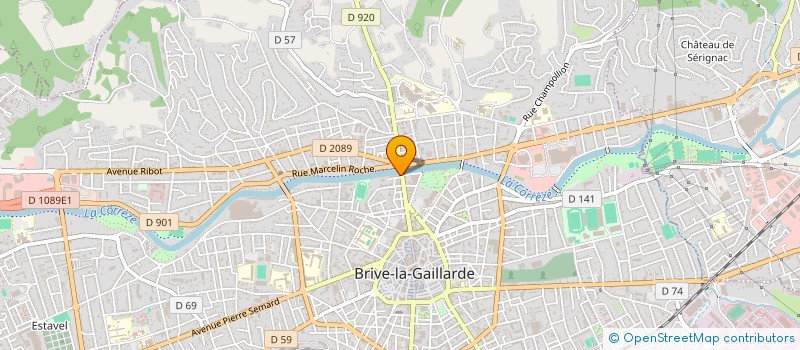 localisation de l'entreprise 524 478 203   BRIVE-LA-GAILLARDE