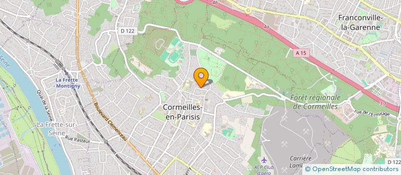 localisation de l'entreprise 524 486 883   SAINTE-GENEVIEVE