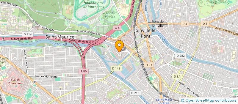 localisation de l'entreprise 524 489 747  à SAINT-MAURICE