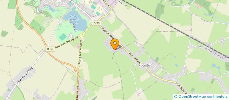 localisation de l'entreprise 524 492 220 à LOUVIGNIES-QUESNOY