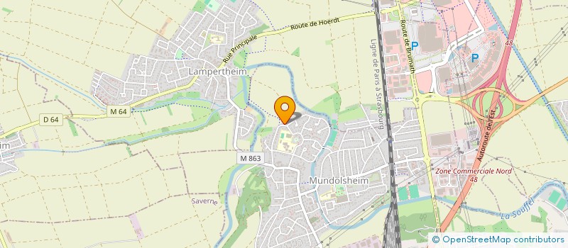 localisation de l'entreprise 524 506 987 à STRASBOURG