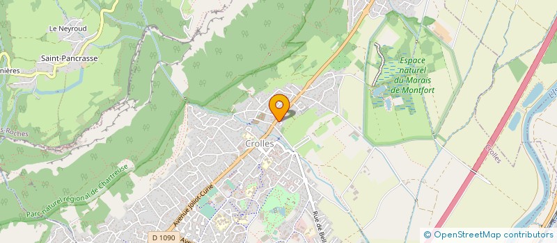 localisation de l'entreprise 524 510 872   CROLLES