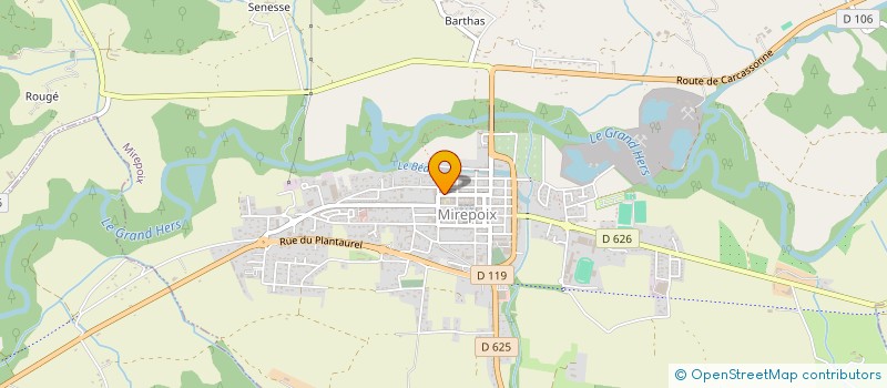 localisation de l'entreprise 524 525 987 à MIREPOIX