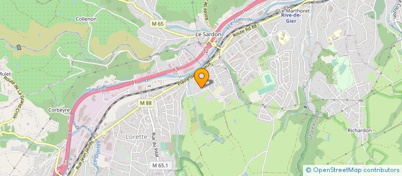 localisation de l'entreprise 524 527 496   LORETTE