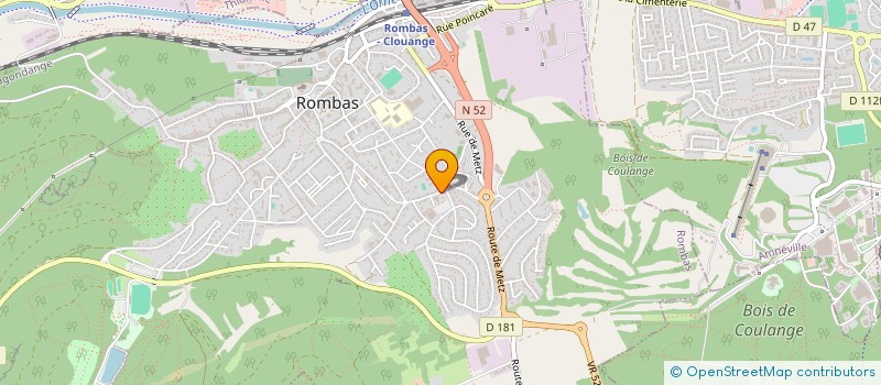 localisation de l'entreprise 524 531 886 à ROMBAS