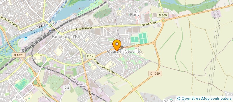 localisation de l'entreprise 524 548 674  à SAINT-QUENTIN