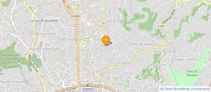 localisation de l'entreprise 524 550 308 à VILLEFRANCHE-SUR-MER