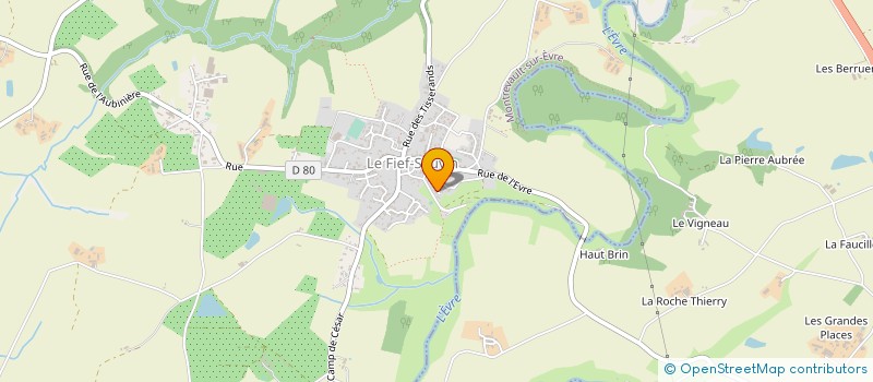 localisation de l'entreprise 524 554 649  à MONTREVAULT-SUR-EVRE