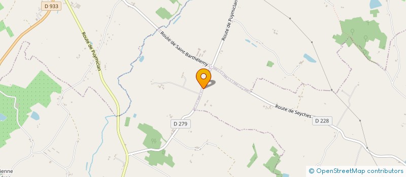 localisation de l'entreprise 524 557 725   MONTIGNAC-TOUPINERIE