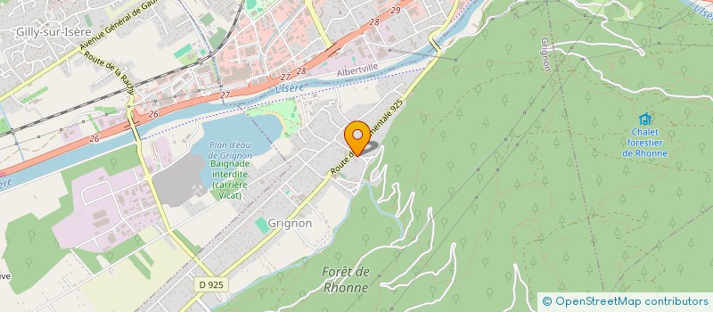 localisation de l'entreprise 524 569 258   TOURNON