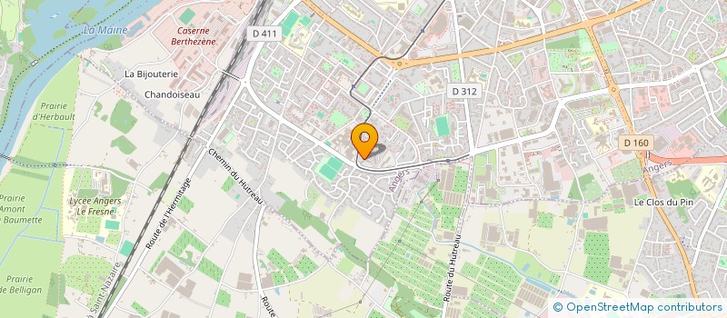 localisation de l'entreprise 524 571 676  à ANGERS