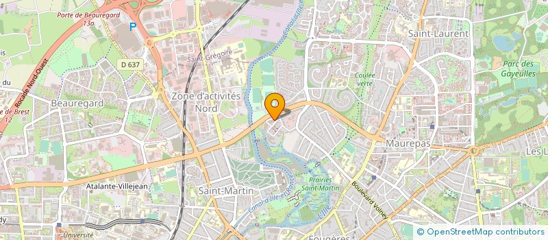 localisation de l'entreprise 524 585 700   RENNES