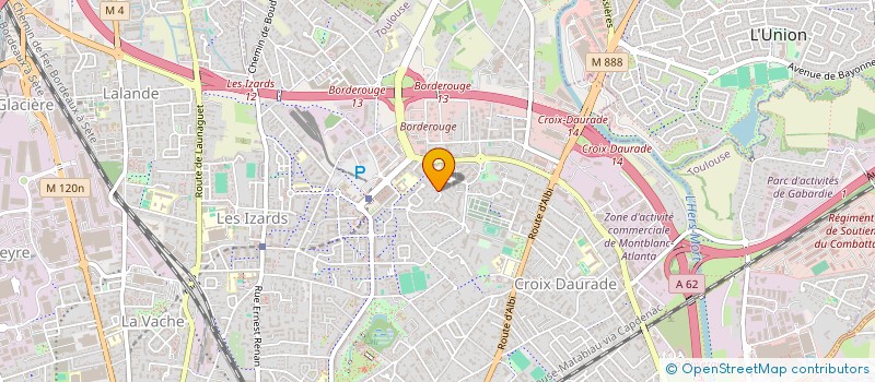 localisation de l'entreprise 524 599 461 à TOULOUSE