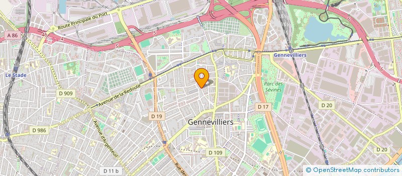 localisation de l'entreprise 524 614 443 à GENNEVILLIERS
