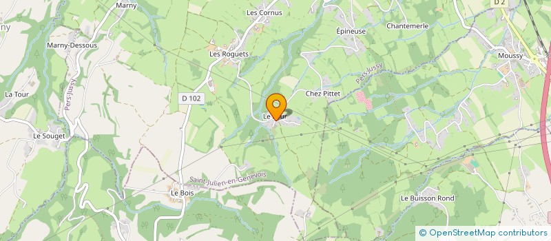 localisation de l'entreprise 524 632 122 à REIGNIER-ESERY