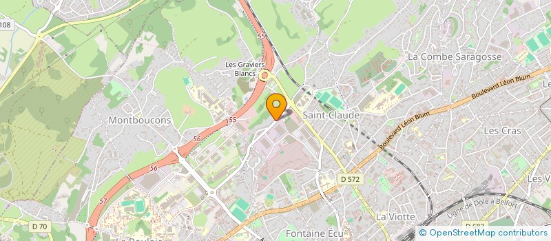 localisation de l'entreprise 524 633 609 à BESANCON