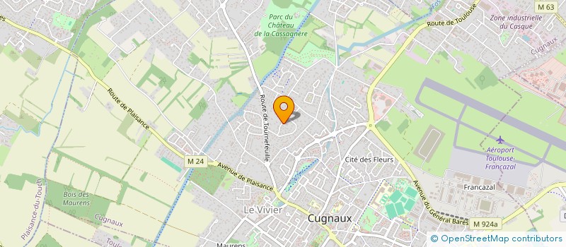 localisation de l'entreprise 524 639 804 à TOULOUSE
