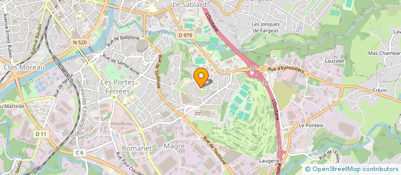 localisation de l'entreprise 524 647 583 à LIMOGES
