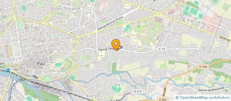 localisation de l'entreprise 524 661 634  à PAU