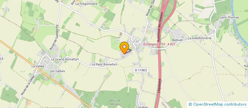 localisation de l'entreprise 524 662 657   ECURAT