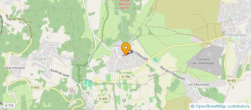 localisation de l'entreprise 524 688 439   RIOM