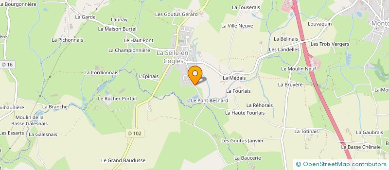 localisation de l'entreprise 524 699 170   LES PORTES DU COGLAIS