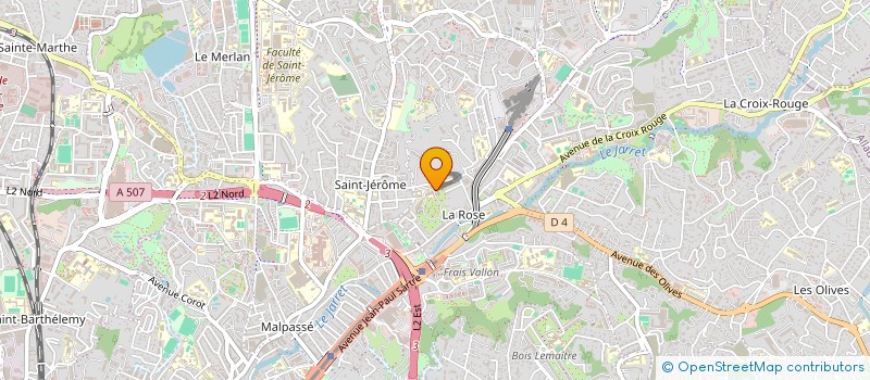 localisation de l'entreprise 524 702 990   MARSEILLE