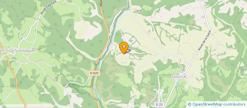 localisation de l'entreprise 524 705 423   SAINT-CIRQ-MADELON