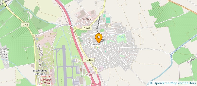 localisation de l'entreprise 524 706 421   GARONS