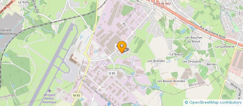 localisation de l'entreprise 524 713 476  à MONTAIGU-VENDEE