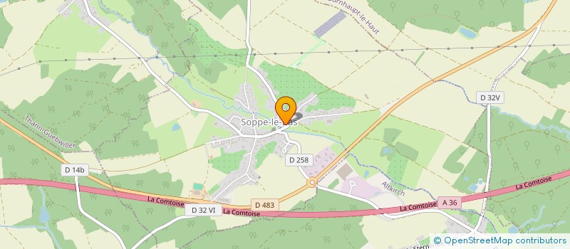 localisation de l'entreprise 524 714 227   LE HAUT SOULTZBACH