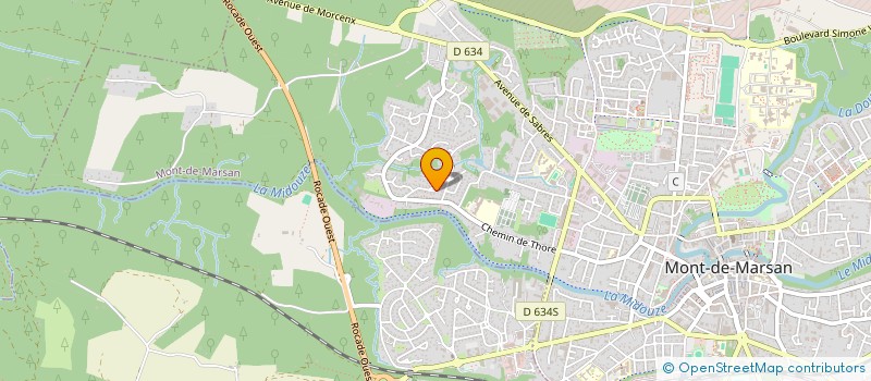 localisation de l'entreprise 524 731 056   MONT-DE-MARSAN