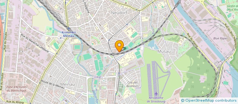 localisation de l'entreprise 524 739 513 à STRASBOURG