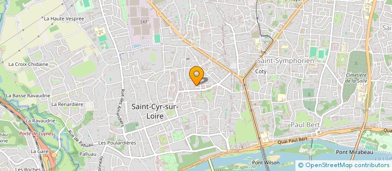 localisation de l'entreprise 524 741 642   SAINT-CYR-SUR-LOIRE