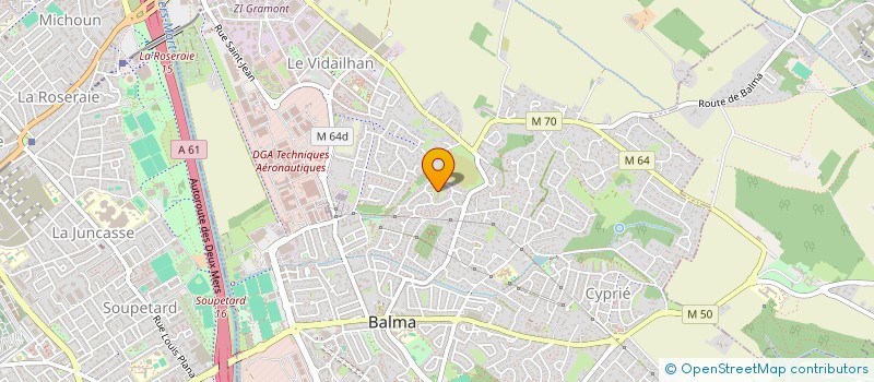 localisation de l'entreprise 524 742 293 à BALMA