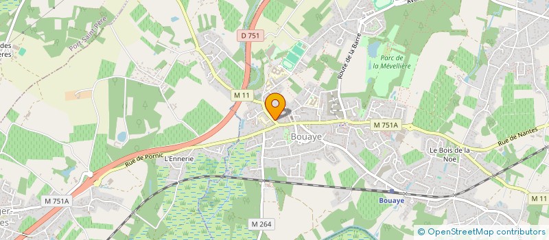 localisation de l'entreprise 524 746 518   BOUAYE